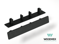Торцевая заглушка доски WoodVex (Графит)