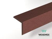 Угол наружний WoodVex 53/53/2000мм (Темно-коричневый)